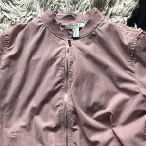 Pink Bomber Jacket